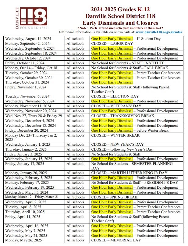  calendar
